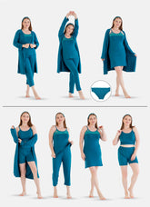 بيجامة صيفى 9 قطـــــــع كود 6002